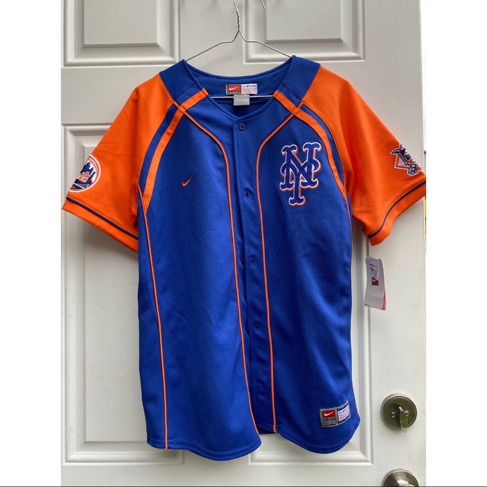 Baseball MLB New York Mets Nike Jersey Youth Large (fits Small men) #15 Beltran